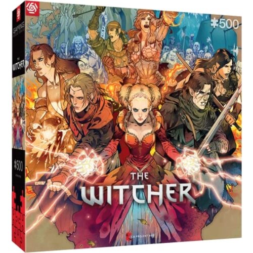 Lotte Dobra igralna igra: The Witcher Scoia'tael - Težka trda sestavljanka 500 komadov - Računalniška igra sestavljanka - za ljubitelje video iger - za odra, (20834838) Cene