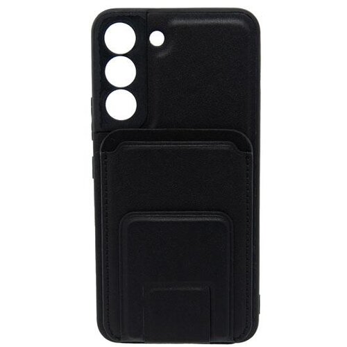  Maska za telefon LEATHER MAGSAFE WALLET za Samsung S22, Crna Cene