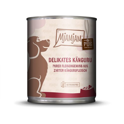  Varčno pakiranje MjAMjAM purer Fleischgenuss, 12 x 800 g - s slastnim mesom kenguruja Cijene