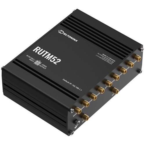 Teltonika RUTM5210B000 wireless router Gigabit Ethernet Dual-band (2.4 GHz /5 GHz) 5G Black Cijene