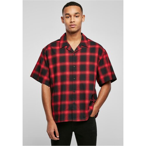 UC Men Loose checked pleasure shirt black/red Slike