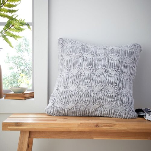 Catherine Lansfield Ukrasna jastučnica 45x45 cm Chunky Marl Knit – Cijene