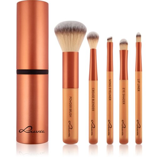 Luvia Cosmetics Travel Set set čopičev z etuijem za pot Sunset Crush 7 kos Slike