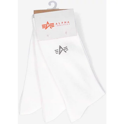 Alpha Industries Čarape Basic Socks 3-pack boja: bijela, 118929.09-white