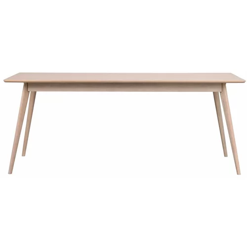 Rowico Blagovaonski stol na razvlačenje s pločom u dekoru hrasta 190x90 cm Yumi -