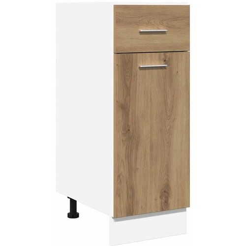  s donjim ladicama &amp;quot;Lyon&amp;quot; Artisan hrast 30x46x81,5 cm Konstruirano drvo Slike