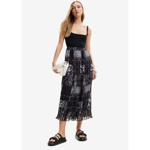 Desigual Haljina siva / crna Cijene