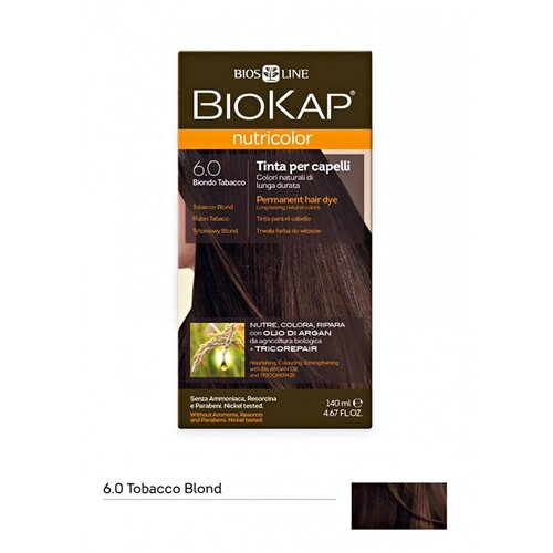 Biokap farba za kosu 6.0 Tobacco Blond Slike