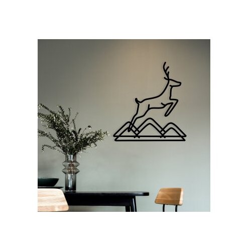 Wallity Zidna dekoracija Amentes, 49x51cm, Crna Slike