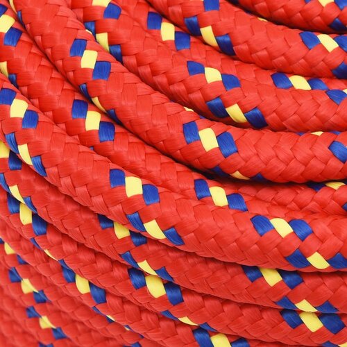  Brodski konop crveni 14 mm 25 m od polipropilena Slike
