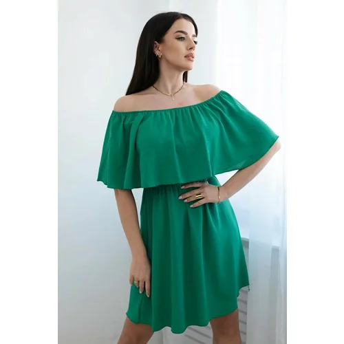 Kesi Spanish dress to the waist green