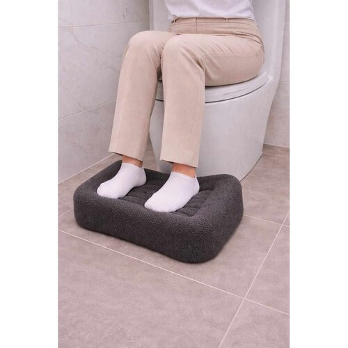 Hanah home oslonac za noge za toalet Teddy, antracit Cene