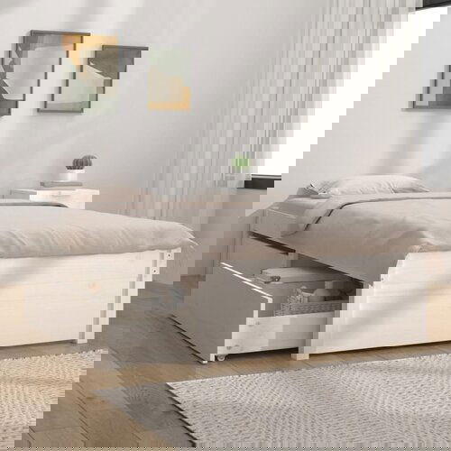 Furnova Posteljni okvir s predali bel 90x190 cm, (21933860) Slike