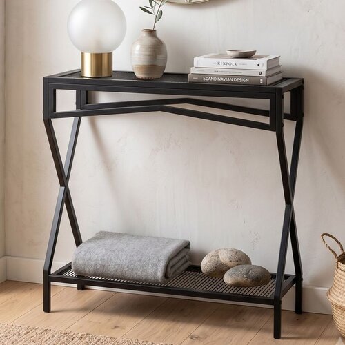 Hanah home komoda Gilda, 76 cm, crna Slike