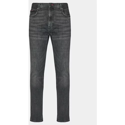 Tommy Hilfiger Jeans hlače Bleecker MW0MW33965 Siva Slim Fit