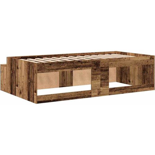  Krevetna konstrukcija Staro drvo 80 x 200 cm Konstruirano drvo Slike
