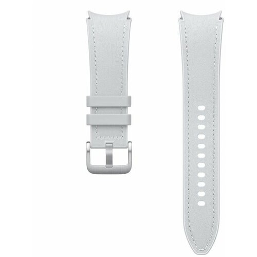 Samsung narukvica za galaxy watch 6,srebrn hib kož medium/large Slike