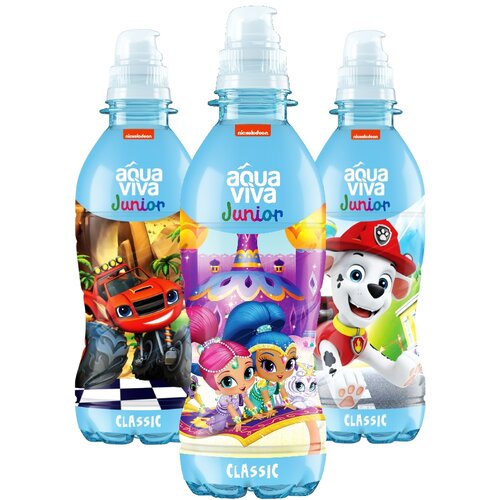 Aqua Viva JUNIOR CLASSIC Voda, 0.33L, 12 komada Slike
