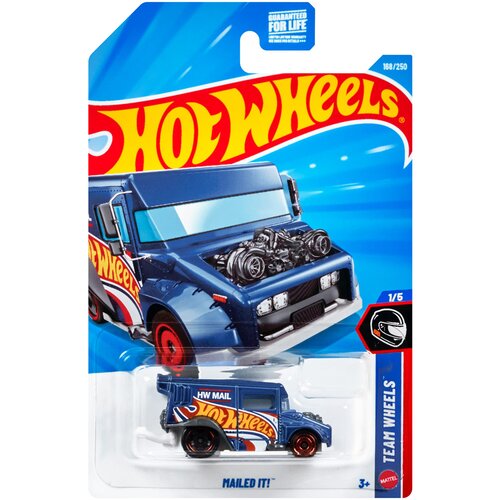Mattel Hot Wheels: Mailed It! plavi autić 1/64 - Slike