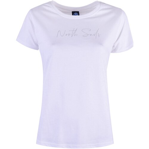 North Sails Majice s kratkimi rokavi 90 2356 000 | T-Shirt S/S W/Logo Bela Cene