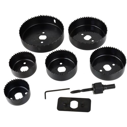 Geko Set kronske žage za mavčne plošče in les 51-102mm, (20376678) Cene