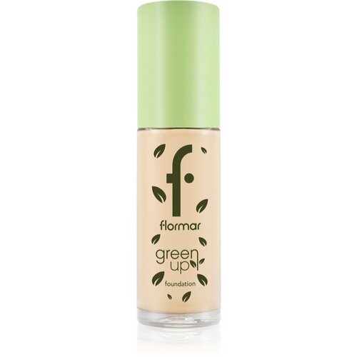 Flormar Green Up Foundation matirajoči tekoči puder odtenek 010 Pure Beige 30 ml Cene