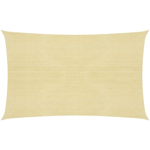 vidaXL Senčno jadro 160 g/m² bež 2,5x4,5 m HDPE Cene