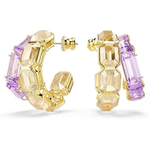 Swarovski Uhani svetlo rjava / zlata / lila Cene