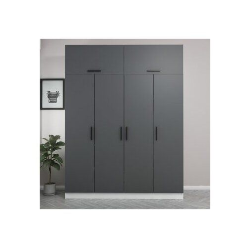Hanah home kale - 5146 anthracite wardrobe Slike