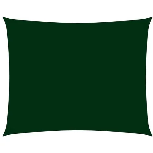  Senčno jadro oksford blago pravokotno 3,5x5 m temno zeleno