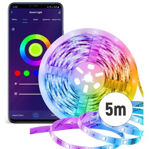 Chameleon Pametni dom - Pametni LED trak RGBIC (5m) - Smart Home Cene