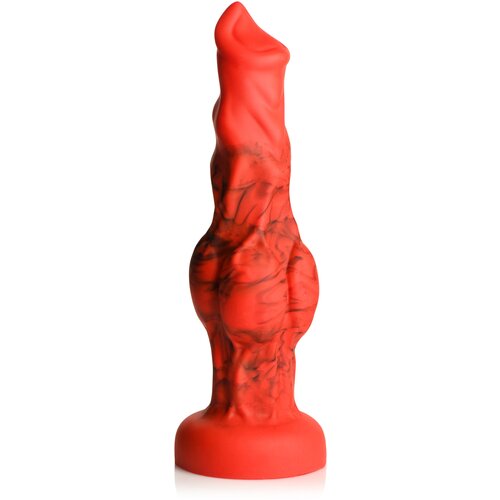 Creature Cocks Fire Hound Silicone Dildo Small Cene