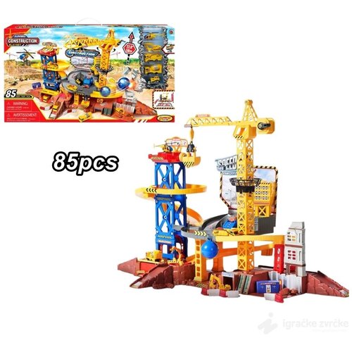  MEGA Građevinski set sa vozilima (85 delova) Cene