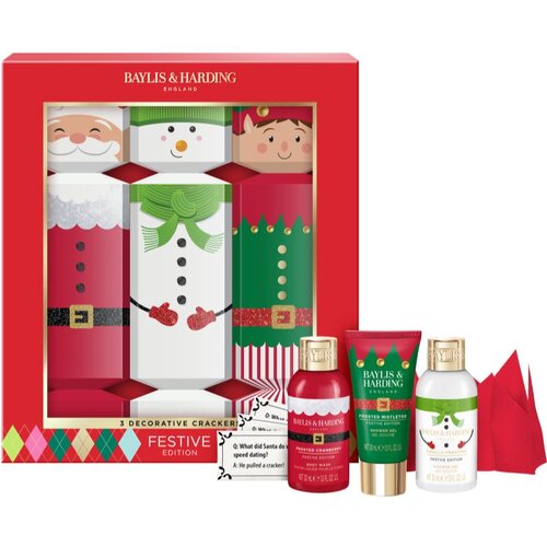Baylis &amp;amp; Harding Festive Edition Decorative Crackers poklon set Slike
