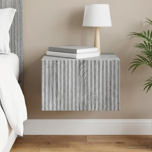  Noćni ormarić za montažu na zid Siva sonoma 33 x 34,5 x 20 cm Cijene