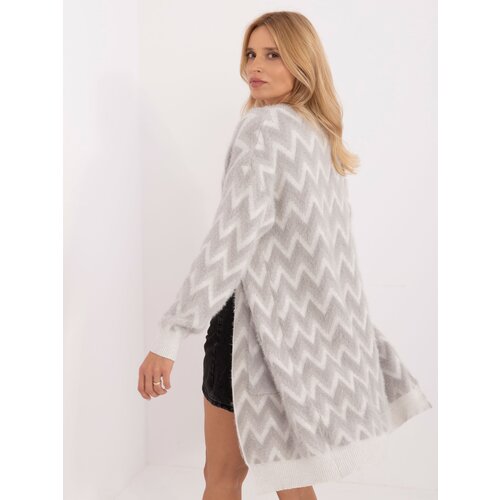 Wool Fashion Italia Cardigan-AT-SW-2340-A.00-Grey Slike