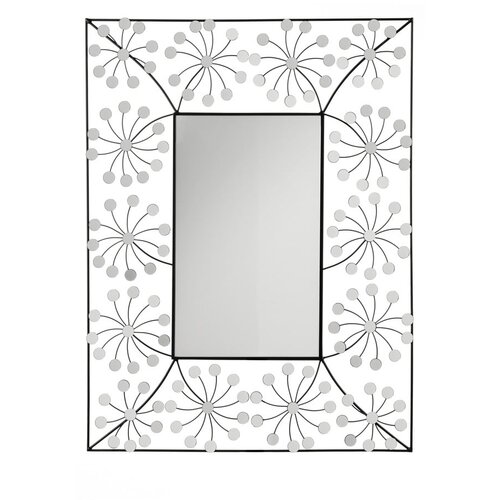 Premier Housewares Zidno ogledalo 56x70 cm Floret &ndash; Cijene