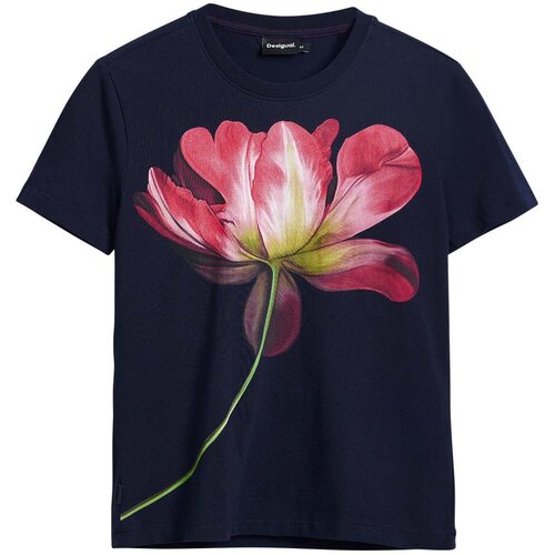 Desigual Majica modra / zelena / roza Cene