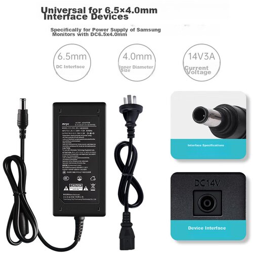  Mryc Adapter za napajanje monitora Samsung, 14V, 3A Slike