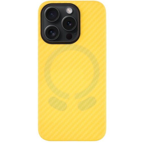TACTICAL MagForce Aramid silikonski ovitek za iPhone 15 Pro - rumen s črno obrobo Cene