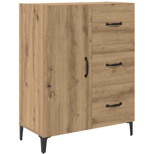  Highboard Umjetnički hrast 69,5 x 34 x 180 cm Konstruirano drvo Slike
