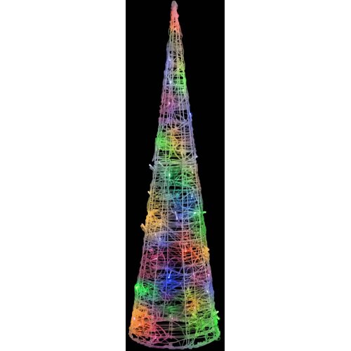  Akrilni ukrasni stožac s LED svjetlima &amp;scaron;areni 120 cm Slike