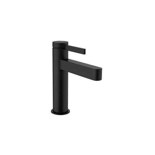 Hansgrohe Finoris 110 Matt Black baterija (slavina) za umivaonik sa odlivnim ventilom sifona pop-up 76020670 Cene