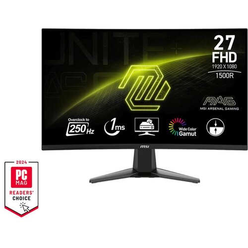 MSI Monitor 27 MAG 27C6X VA FHD 240Hz DP/2xHDMI Zakrivljen Cijene