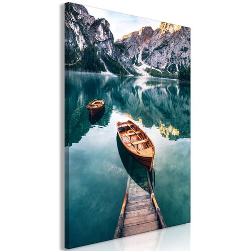  Slika - Boats In Dolomites (1 Part) Vertical 40x60 Cijene
