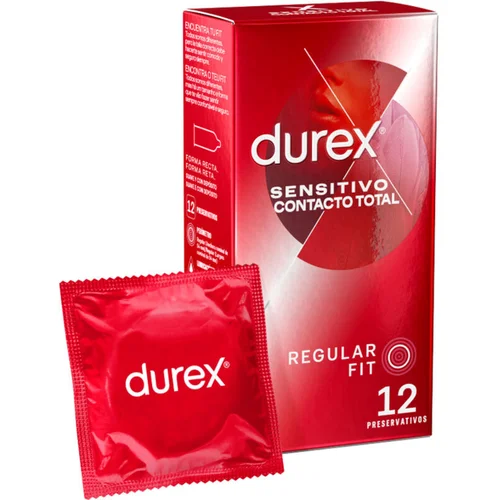 Durex condoms DUREX - SENSITIVE CONTACT TOTAL 12 UNITS