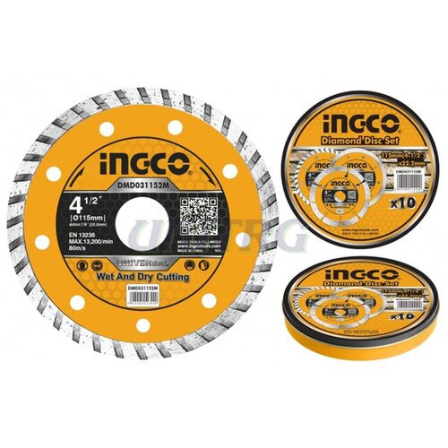  Rezna ploča dijamant turbo 115x7,5 - DMD031152M INGCO Cijene