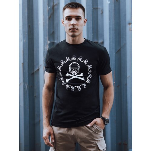 DStreet T-shirt męski z nadrukiem czarny Cijene