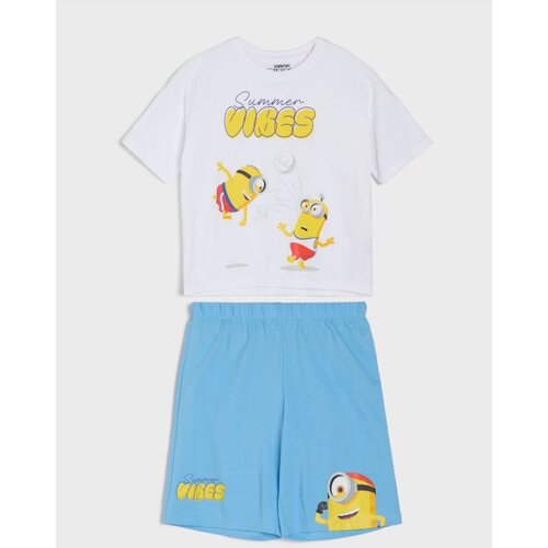 Sinsay Pamučna oversize pidžama s printom Minions Cijene