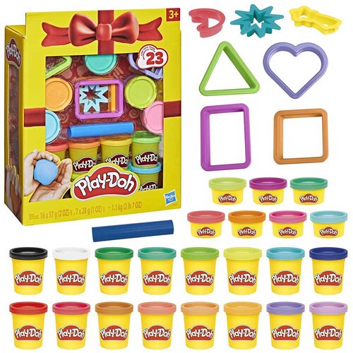 Hasbro Play-Doh: Set plastelina s 23 teglicama i drugim dodacima - Slike